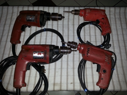 ขายสว่านไฟฟ้า2-4หุนยี่ห้อmaktecจำนวน4ตัวครับ ขายสว่านไฟฟ้า2-4หุนยี่ห้อmaktecจำนวน4ตัวครับ