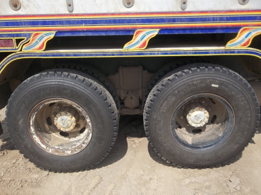 ขายด่วนรถบรรทุก 12 ล้อHINOไฮเทคเครื่อง p11c กระบะดั้มปรีเนียม