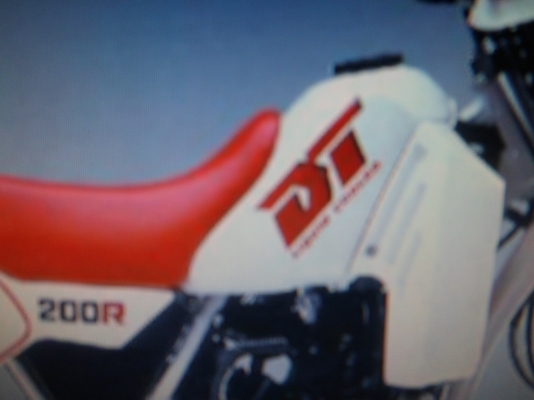 ขายยามาฮาดีทีวิบาก200สภาพพอใช้