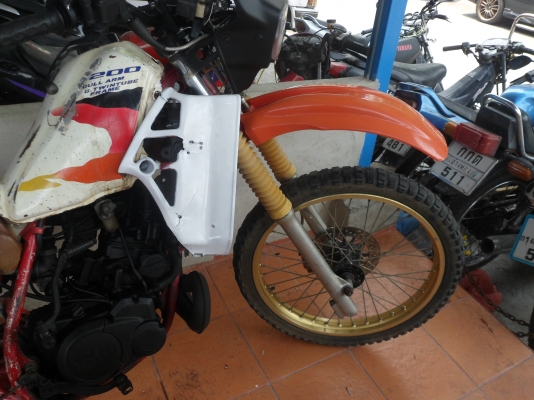 ขายยามาฮาดีทีวิบาก200สภาพพอใช้