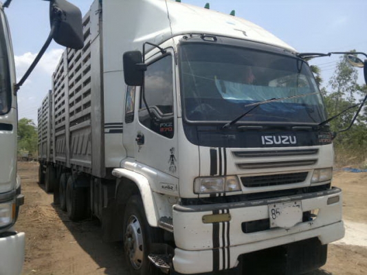 ขายรถ 18 ล้อ 2 เพลา แม่-ลูก กระบะสามมิตรเกษตร ดั้มและไม่ดั้ม ราคาย้อมๆ ISUZU DECA FXZ 270 ปี.49 ยูโรทู