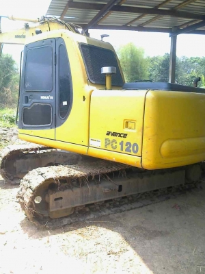 ขายรถแบคโฮ  KOMATSU  pc 120-6 ไฟฟ้าครบ เอวแน่น ช่วงล่างเต็มเครื่อง KOMATSUเอกสารพร้อม