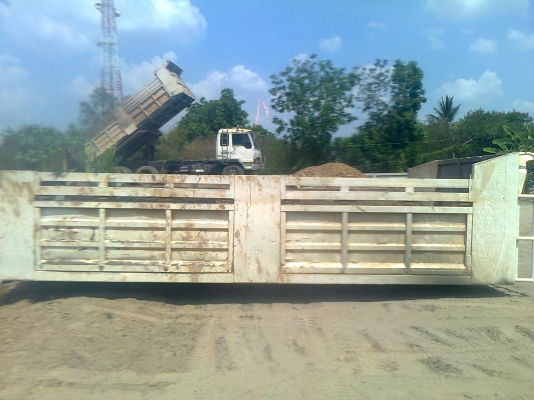 ขาย กระบะเหล็กดัมพ์ 10 ล้อ ยาว 6 เมตร อุปกรณ์ครบชุด