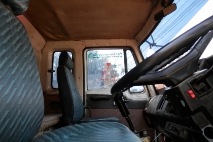 10ล้อดั้มISUZU ROCK240F เครื่องP11(320แรงม้า)มีระบบลากลู