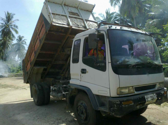 6 ล้อดั้มใหญ่ ISUZU DEGA FTR33F เครื่อง 6HH1 กำลัง 210 แรง มืเดียวจากห้าง