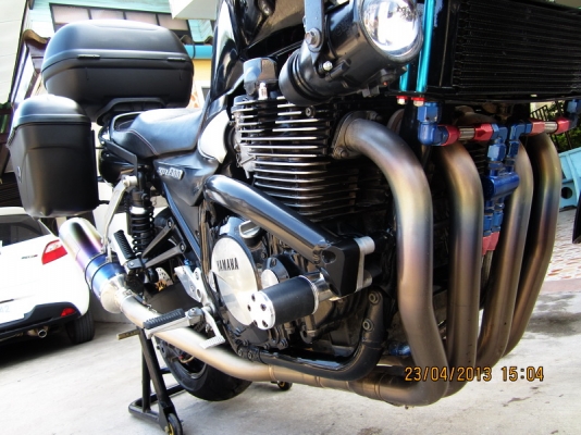 (มัดจำแล้ว)XJR1300 ปี02 BLACKลีมีเต็ด ของแต่งแพงกว่ารถ ทะเบียนโอนในขนส่ง สวยและถูกที่สุดในรุ่น