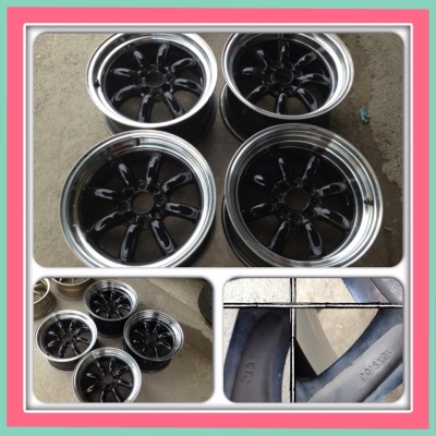 ขายแม็กมือ2 ปริ้นๆ กล้วย น 7.5-ล 9 4รู100/114 ขอบ16 ราคา 10900 B ด่วน