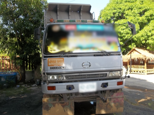 ขายด่วนรถบรรทุก10ล้อดั้มสองเพลาHINO 2Kกระบะดั้มปรีเนียม