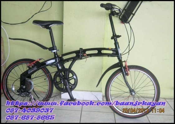 DOPPELGANGER (DG)   จักรยานพับ DOPPEL GANGER 202  Aluminum เบาๆๆค่ะ