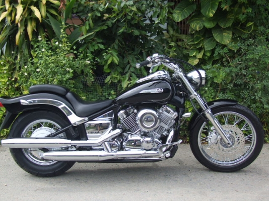 ช๊อปเปอร์ DRAGSTAR 400 custom ปี2002 ประกอบเก็บงานใหม่ <<สรรพสามิต>>