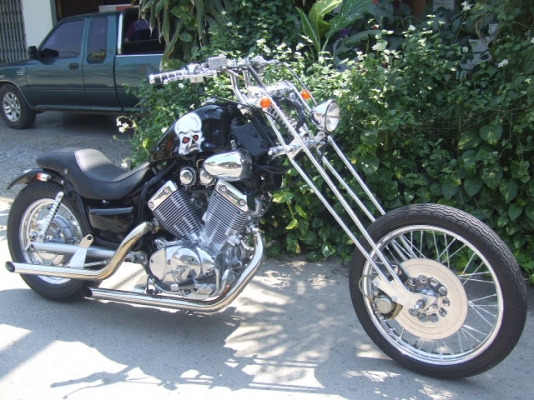 ขาย VIRAGO 400 ประกอบใหม่ เก็บงานแล้ว แต่งนอก โอสคูล สปริงเกอร์