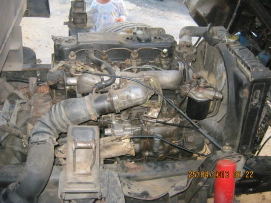 ขายหกล้อISUZU NPR59 4BD1 เครื่อง115 ห้างเเท้