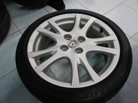 ขายล้อแม็ก mazda 2 ขอบ 16 พร้อมยางปี 10/เทิร์นได้-ใส่ฟรีค่ะ