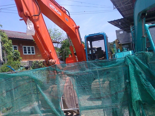 ขาย..รถแบคโฮ HITACHI EX120-2 รถเก่าญี่ปุ่นแท้ พร้อมใช้งานสุดขีด มีใบอินวอยล์.