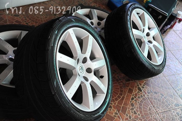 ล้อแม็ก 350z ขอบ 17 กว้าง 8 -ขายแล้ว-