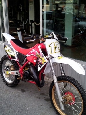 ขายมอเตอร์ไซด์วิบาก Cr125 เครื่อง Ls125 โครงอินวอย เครื่องเล่ม พร้อมโดด สภาพสวยมาก ลดราคาเหลือ 35000