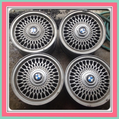 ขายแม็กมือ2 BMW ขอบ15 5รู120 ราคา 2,700 บาทราคาถูก