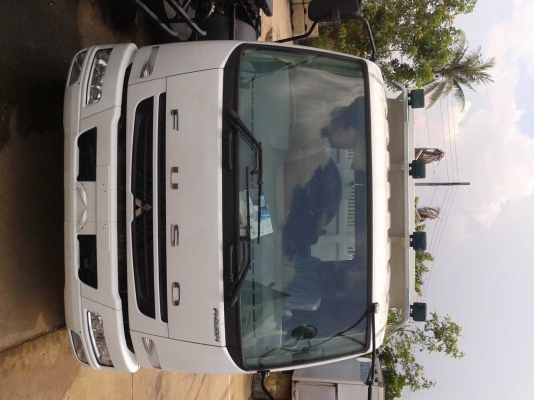 รถบรรทุกฟูโซ่สิบล้อดั้มพ์หางแมงป่องสามมิตร พร้อมส่งมอบ