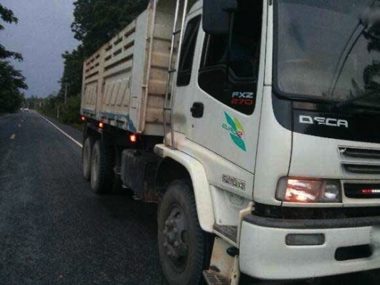 รถอิซูซุ 10 ล้อดั๊ม FXZ 270 แรงม้า ปี 50 รถวิ่ง 2xxxxx กม. สนใจติดต่อ  081 - 6079515