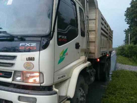 รถอิซูซุ 10 ล้อดั๊ม FXZ 270 แรงม้า ปี 50 รถวิ่ง 2xxxxx กม. สนใจติดต่อ  081 - 6079515