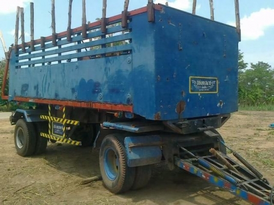 MITSUBISHI FUSO FN527 MA เครื่อง 340 HP DE12 TIS ของ DAEWOO รถพ่วงแม่+ลูก กระบะดั๊มพ์เหล็ก 12 ตันฝาข้างแผ่นเรียบของอู่ ช.เบญจมาศ ลูก 2 คานดั๊มพ์ เครื่องแน่นแรงดีลงเล่มครบถูกต้อง ภายในเก๋งสวย แอร์เย็น พวงมาลัยเพาเวอร์ เบรคทริ๊ปฟี้ครบครัน ช่วงล่างคัชซีสวยไม