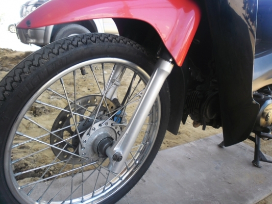 wave100sยูบ๊อกปี50สตาร์ทมือรถบ้านเครื่องดีสีสวยภาษีไม่ขาด