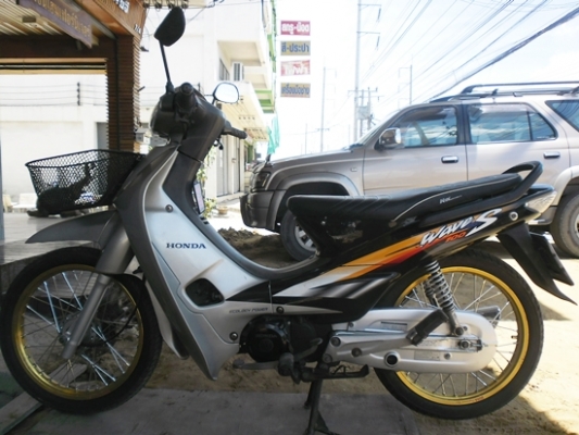 wave100sปี47รถบ้านสภาพเดิมมากเครื่องแน่นๆสีสวยภาษีไม่ขาด