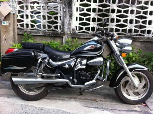 ขาย...Platinum Monaca 150cc 4จังหวะ พร้อมเล่มทะเบียนชุดโอนครบ