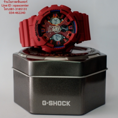 นาฬิกา CASIO G-shock รุ่น GA-120TR-4A Limited Edition ของแท้ สีแดง สภาพใหม่ ยกกล่อง ส่งฟรี