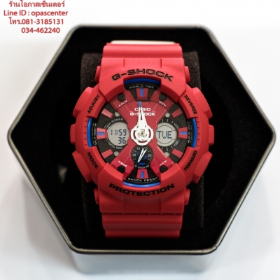 นาฬิกา CASIO G-shock รุ่น GA-120TR-4A Limited Edition ของแท้ สีแดง สภาพใหม่ ยกกล่อง ส่งฟรี
