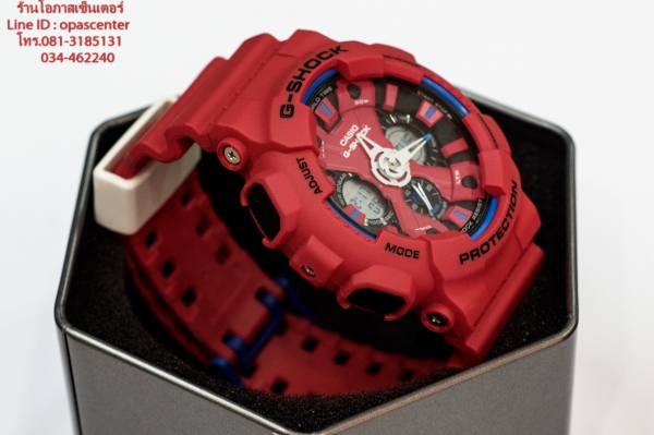 นาฬิกา CASIO G-shock รุ่น GA-120TR-4A Limited Edition ของแท้ สีแดง สภาพใหม่ ยกกล่อง ส่งฟรี