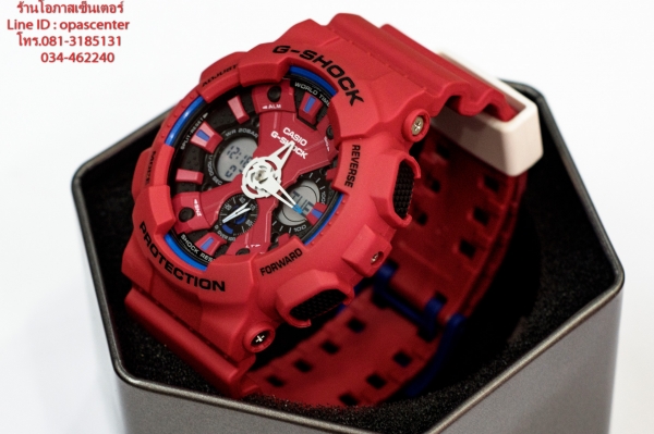 นาฬิกา CASIO G-shock รุ่น GA-120TR-4A Limited Edition ของแท้ สีแดง สภาพใหม่ ยกกล่อง ส่งฟรี