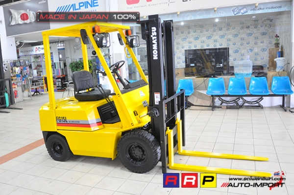 ขายรถโฟล์คลิฟท์มือสอง KOMATSU รุ่น FG15L-14-130969 นำเข้าจากประเทศญี่ปุ่น 100\% ไม่เคยใช้งานในไทย ขายรถโฟล์คลิฟท์มือสอง KOMATSU รุ่น FG15L-14-130969 นำเข้าจากประเทศญี่ปุ่น 100\% ไม่เคยใช้งานในไทย