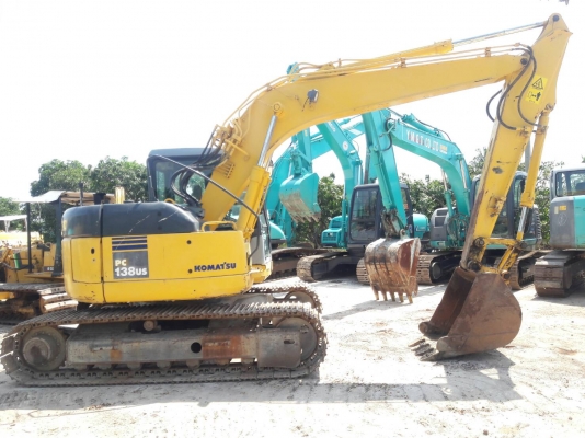 ขายจ้า..KOMATSU  PC138US-2E1 เก่านอกแท้.. สภาพดี...มีลายแย๊ก...เดิมๆๆ  พร้อมใช้..โทร  089-3818694  จ๊อย..