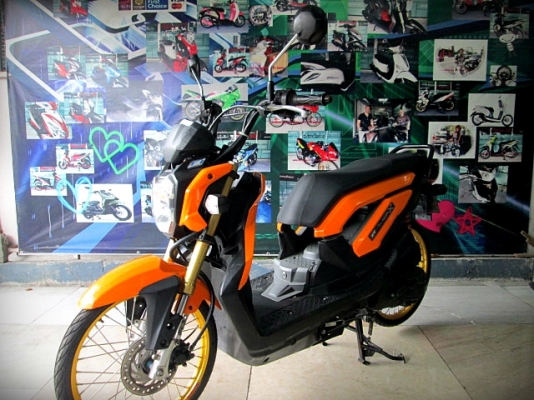 zoomer x  สีส้ม  ล้อ BANSAI ยางใหม่ 23900