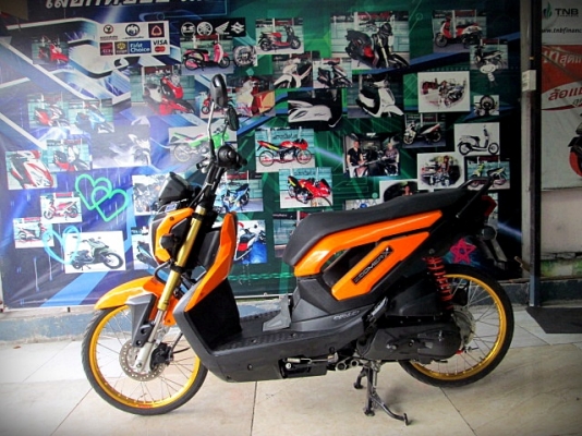 zoomer x  สีส้ม  ล้อ BANSAI ยางใหม่ 23900