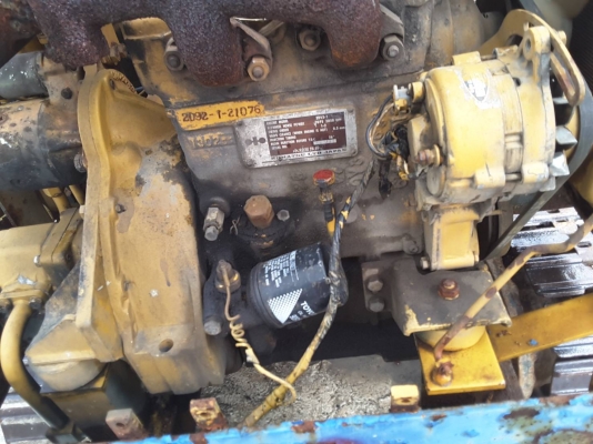 แม็คโคร PC 20 รุ่น1 ขายตามสภาพใช้งานได้ปกติ เครื่องยนต์ดีเซล 2 สูบ เปลือกหุ้นครบ  ราคา 50,000บาท