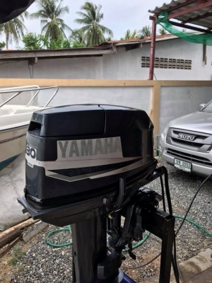 ขายเครื่องเรือ30แรง yamaha หาง21นิ้ว