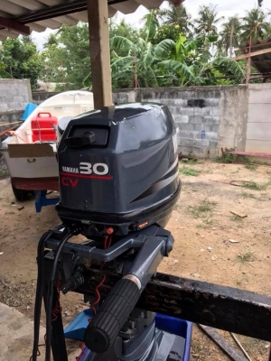 ขายเครื่องเรือ30แรง yamaha หาง21นิ้ว