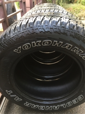 ยาง All Yokohama G015 265 65 17 ปี17 ดอกเต็ม ไม่มีปะ เนื้อนิ่มๆ ใช้ยาว ราคาไม่แพง
