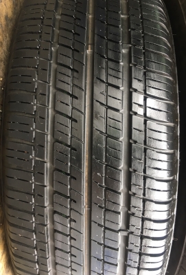 ล้อแม็ก Honda CR-V 5รู114 ขอบ 17 พร้อมยาง Bridgestone 225-65-17 ปลายปี 15