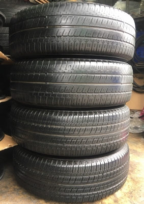 ล้อแม็ก Honda CR-V 5รู114 ขอบ 17 พร้อมยาง Bridgestone 225-65-17 ปลายปี 15