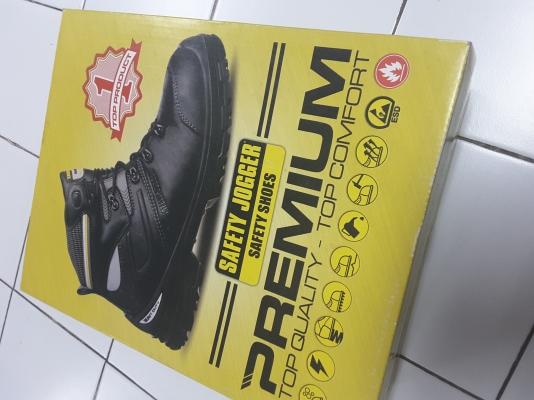 รองเท้าเซฟตี้ หุ้มข้อ Safety Jogger - Premium เบอร์ 42