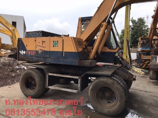 Komatsu PW100-1รถตักล้อยาง เก่าญี่ปุ่น เครื่องปั๊มแน่น แรงดี สนใจติดต่อ0813553478 คุณโย Komatsu PW100-1รถตักล้อยาง เก่าญี่ปุ่น เครื่องปั๊มแน่น แรงดี สนใจติดต่อ0813553478 คุณโย