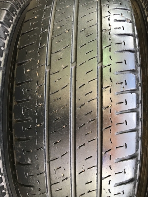 ล้อแม็ก Nissan Navara ขอบ 16 (ตัวเตี้ย) พร้อมยาง Michelin 215-75-16 ปลายปี 13