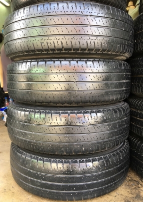 ล้อแม็ก Nissan Navara ขอบ 16 (ตัวเตี้ย) พร้อมยาง Michelin 215-75-16 ปลายปี 13