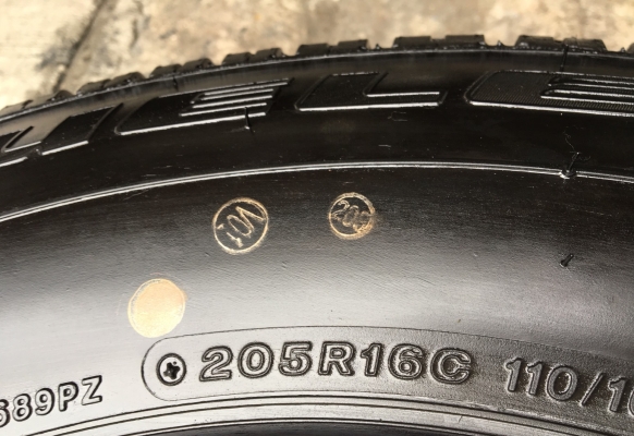 ยางป้ายแดง 205-16 Bridgestone ปี 18 ยางป้ายแดง 205-16 Bridgestone ปี 18
