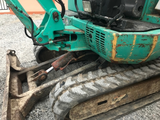 ขายถูกรถแบคโฮIHIรุ่น30JXนำเข้าญี่ปุ่นไม่เคยใช้งานในไทยเอกสารพร้อม แทร็กยางปั้มนิ้วทำงานไวเครื่องอีซูซุสภาพดีพร้อมใช้งาน 081-8302909 จิรโรจน์ Line : @J555