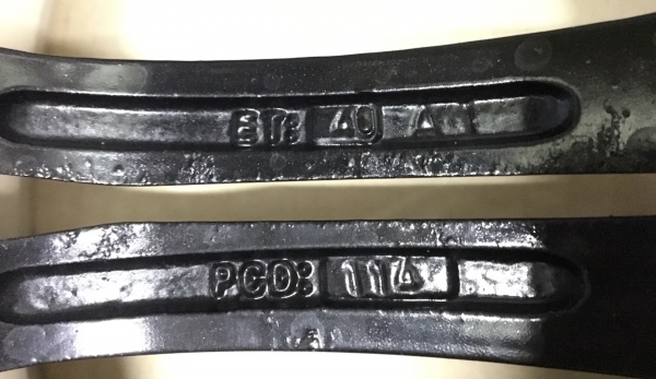 ล้อแม็ก 5รู114 Work Sc01 ลายVIP Sport ดำหน้าเงาขอบดำ ขอบ 17