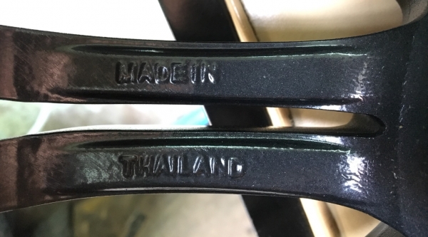 ล้อแม็ก 5รู114 Work Sc01 ลายVIP Sport ดำหน้าเงาขอบดำ ขอบ 17